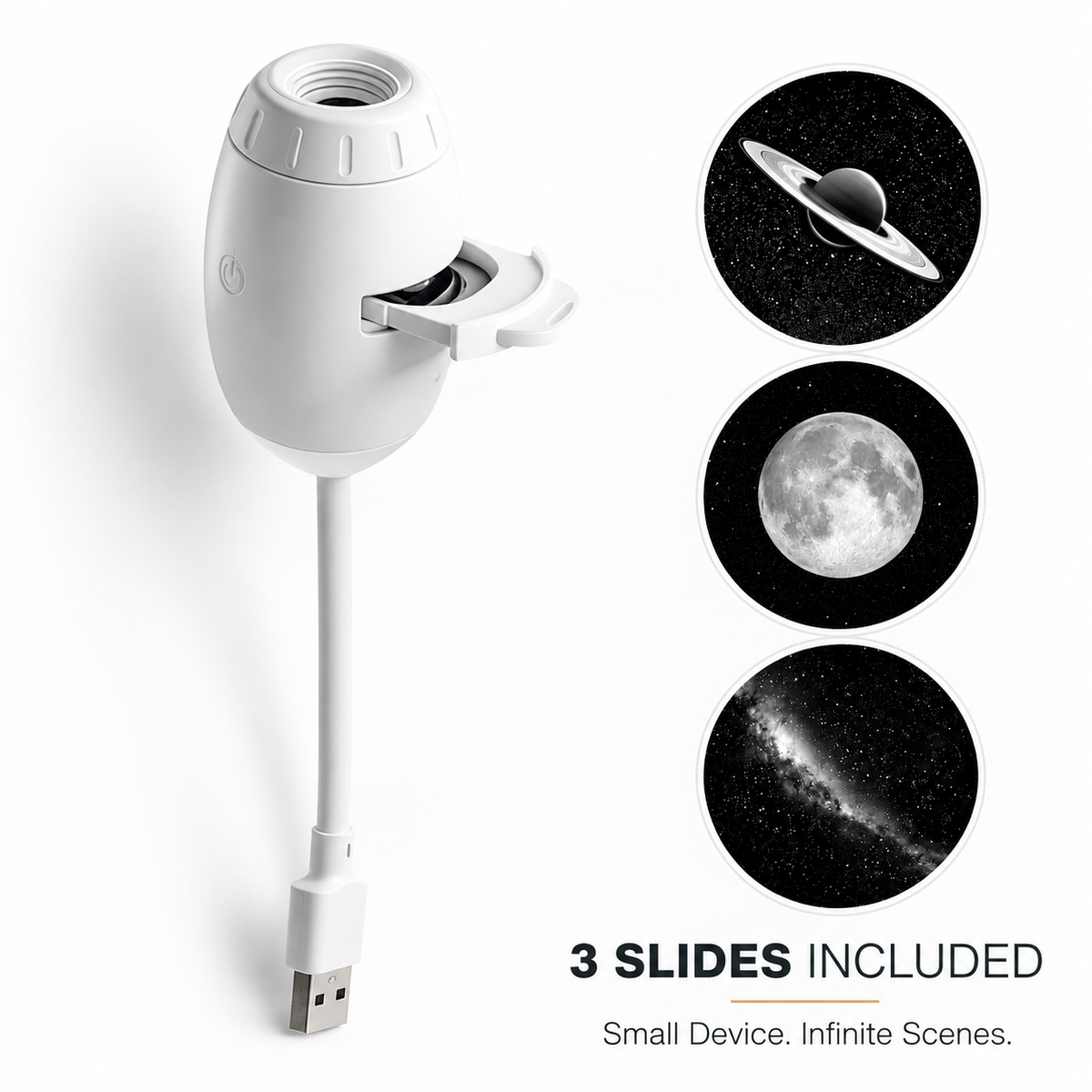 LUXERN™ NOVA — Dual-Function Galaxy Projector