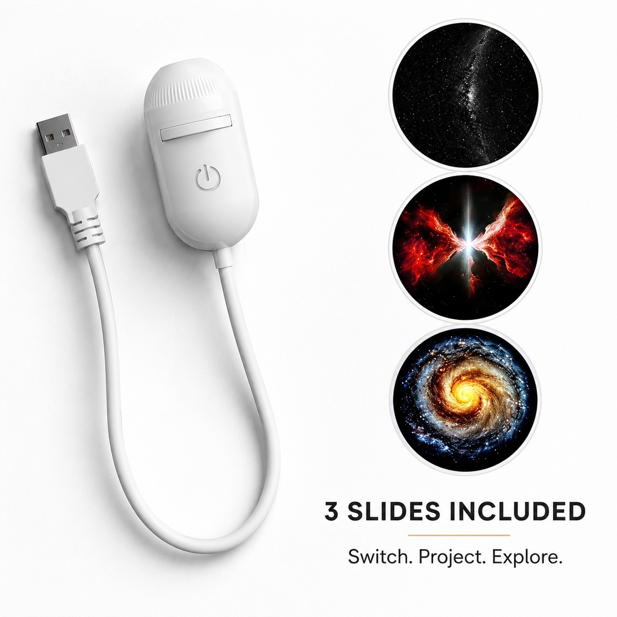 LUXERN™ NOVA — Dual-Function Galaxy Projector